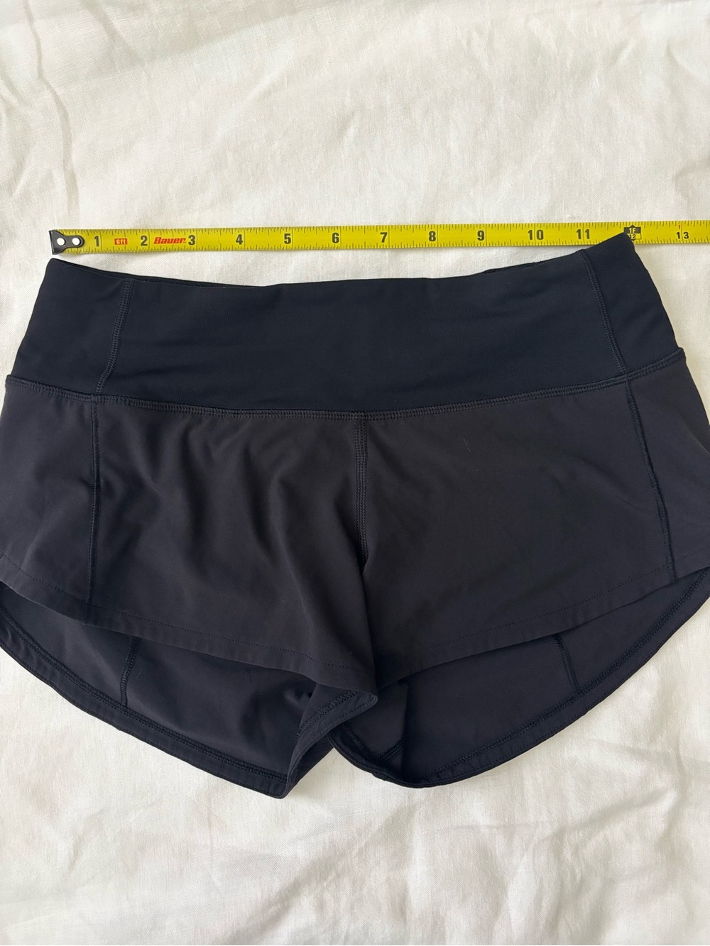 lululemon athletica Black Layered Running Shorts - Picture 3 of 8